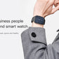 A sophisticated smartwatch with a 2.01-inch HD display, ideal for business and fashion-conscious users.

