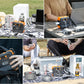 Compact Flashfish A101 Mini Power Station with 120W output, ideal for outdoor and emergency use