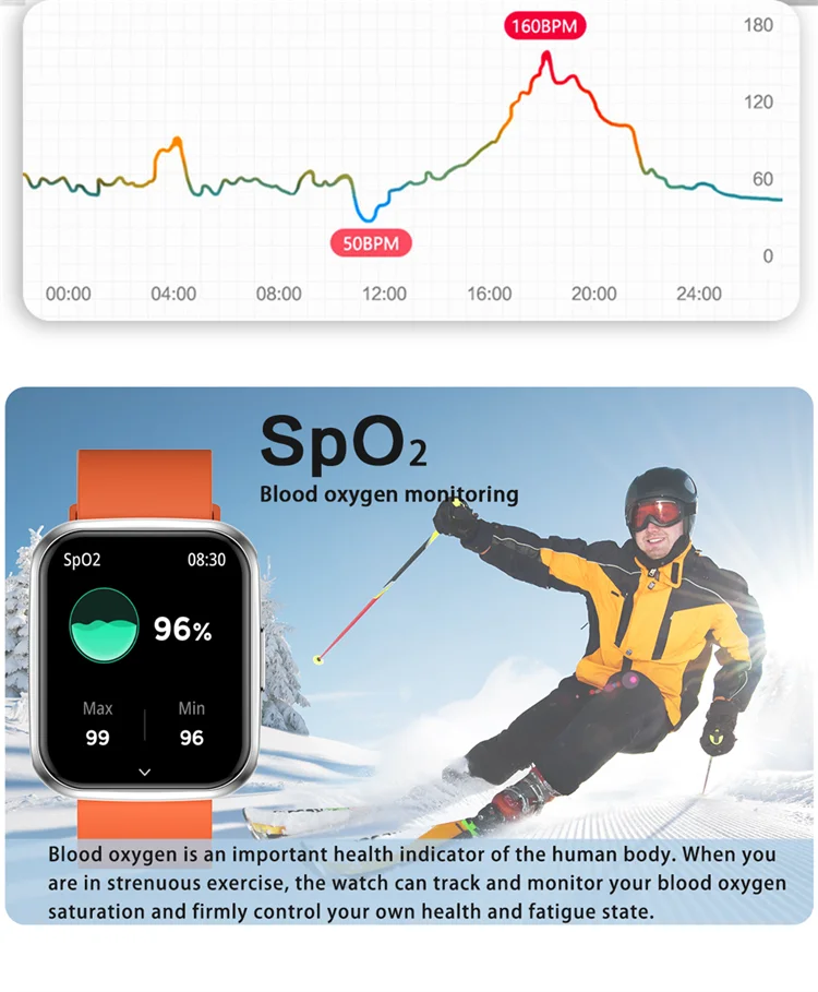 A stylish 1.8-inch smartwatch featuring a high-definition display and advanced tracking features.

