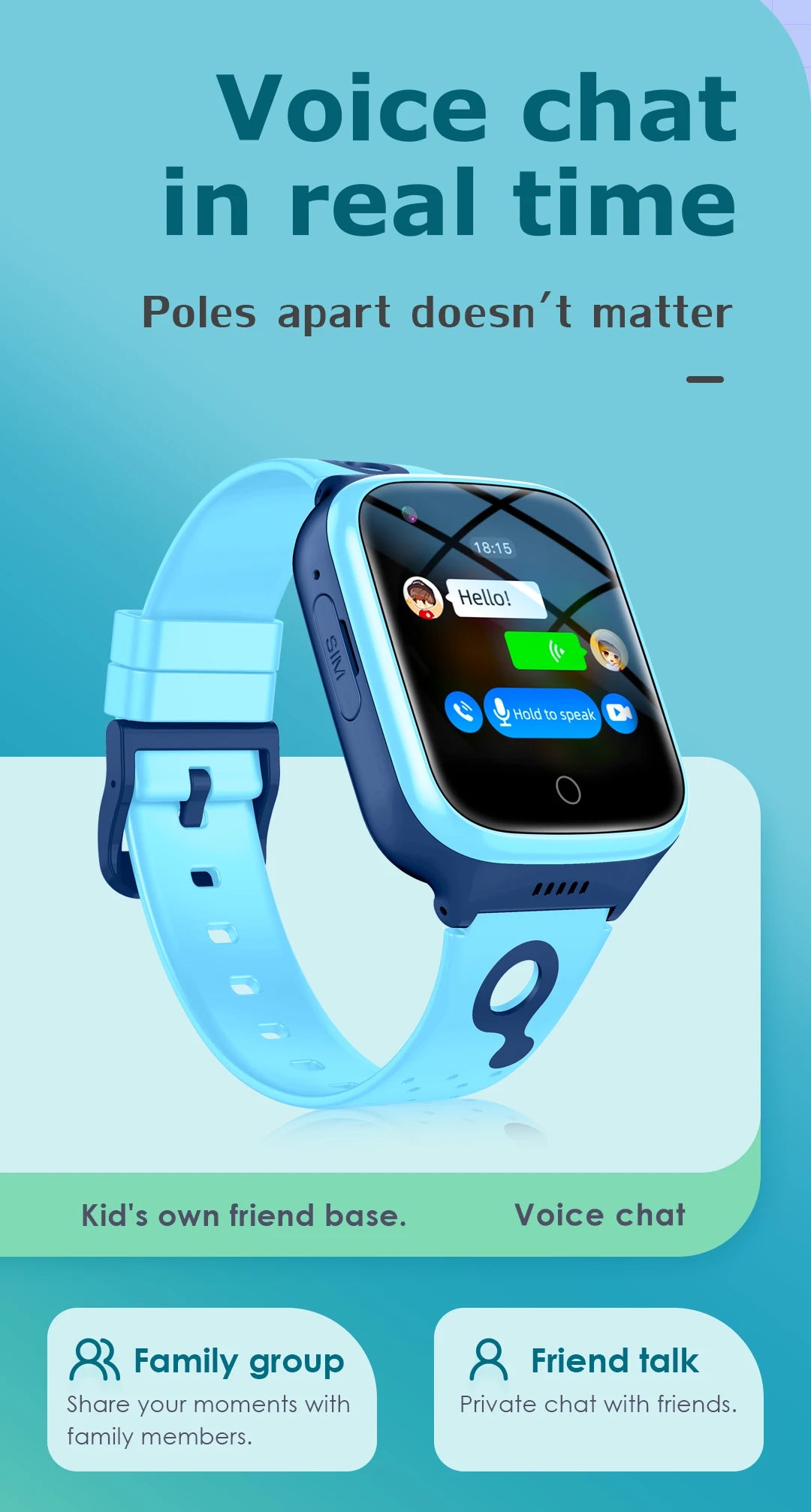 Valdus K9 eco-friendly smartwatch featuring 4G video calling, GPS tracking, and fitness monitoring.

