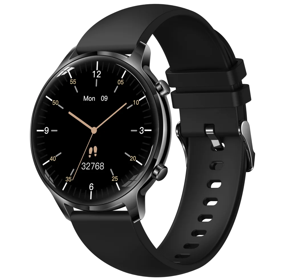 Smartwatch with a high-resolution screen, fitness tracking, and a stylish design.

