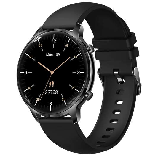 Smartwatch with a high-resolution screen, fitness tracking, and a stylish design.

