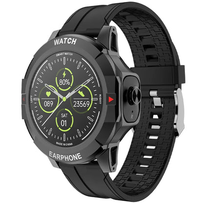A modern smartwatch with built-in flash card support and advanced fitness tracking capabilities Valdus N15.
