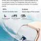 Valdus 1.9-inch thin and lightweight smartwatch with a stylish design and fitness tracking features.

