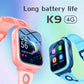 Valdus K9 eco-friendly smartwatch featuring 4G video calling, GPS tracking, and fitness monitoring.

