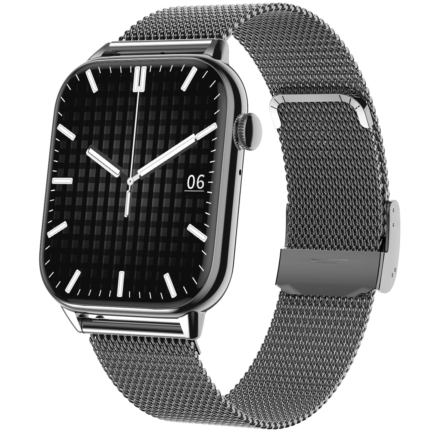 Smartwatch with a 1.9-inch HD screen, showcasing advanced fitness tracking.

