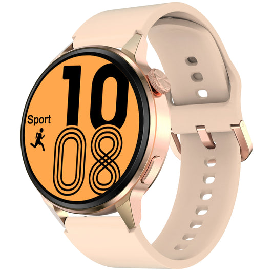 Smartwatch with GPS tracking, motion sensors, and wireless charging capabilities.


