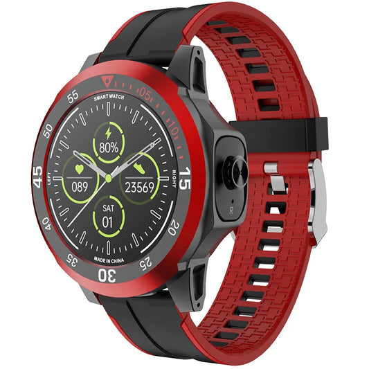 A modern smartwatch with built-in flash card support and advanced fitness tracking capabilities Valdus N15.
