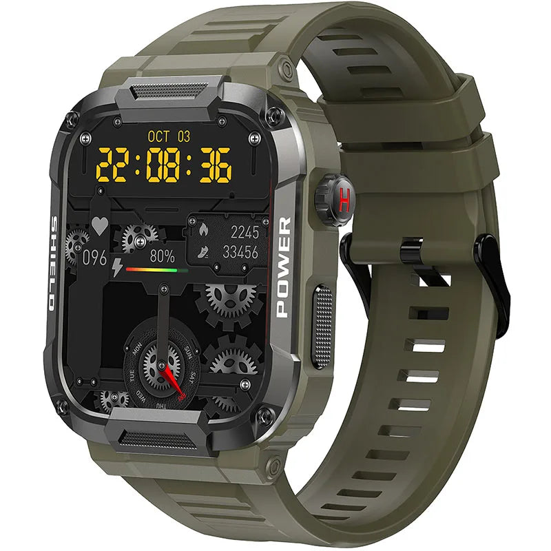 Valdus smartwatch featuring body temperature monitoring and fitness tracking in a sleek design.


