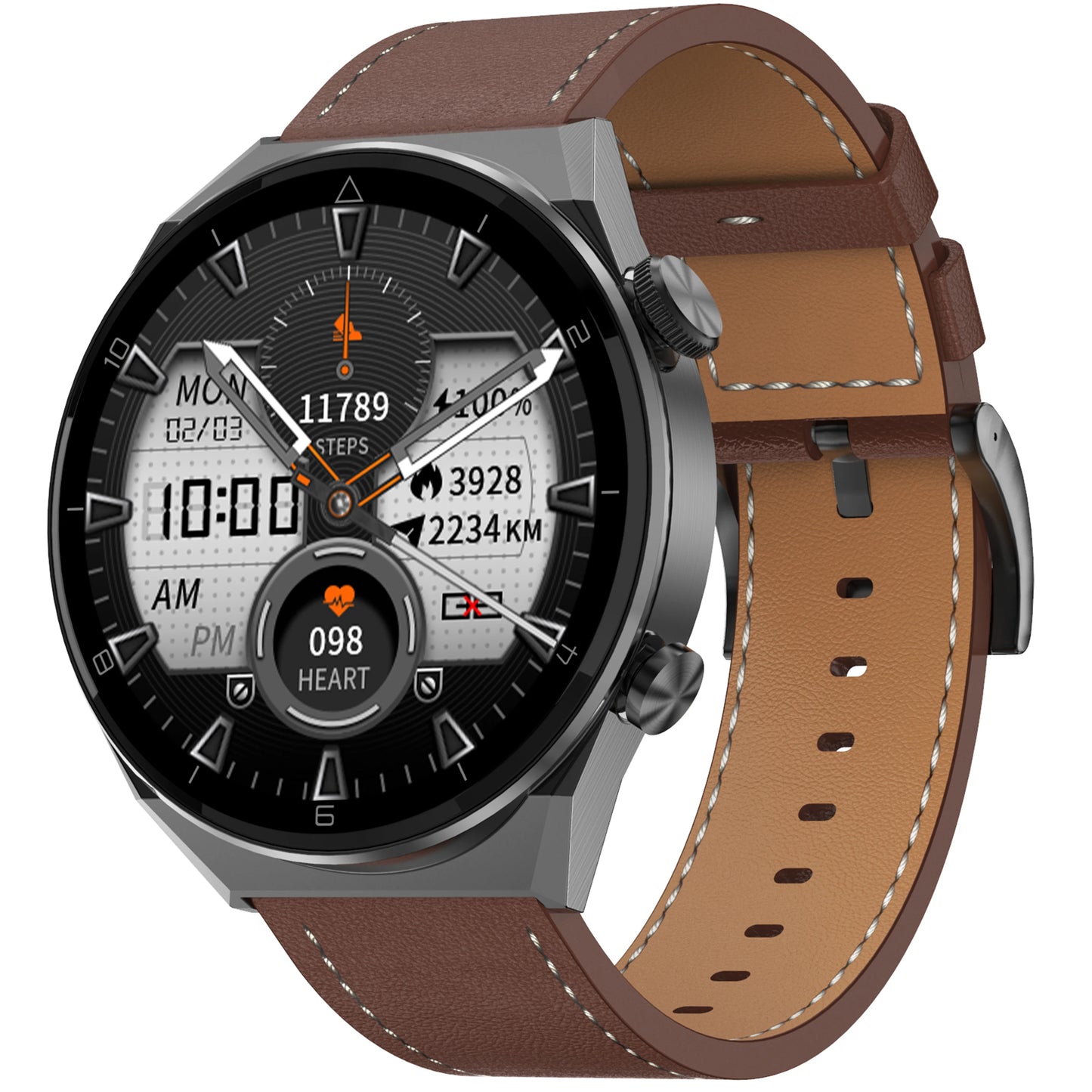 Valdus DT3 Pro Max smartwatch with Bluetooth calling and fitness tracking in a sleek, modern design.

