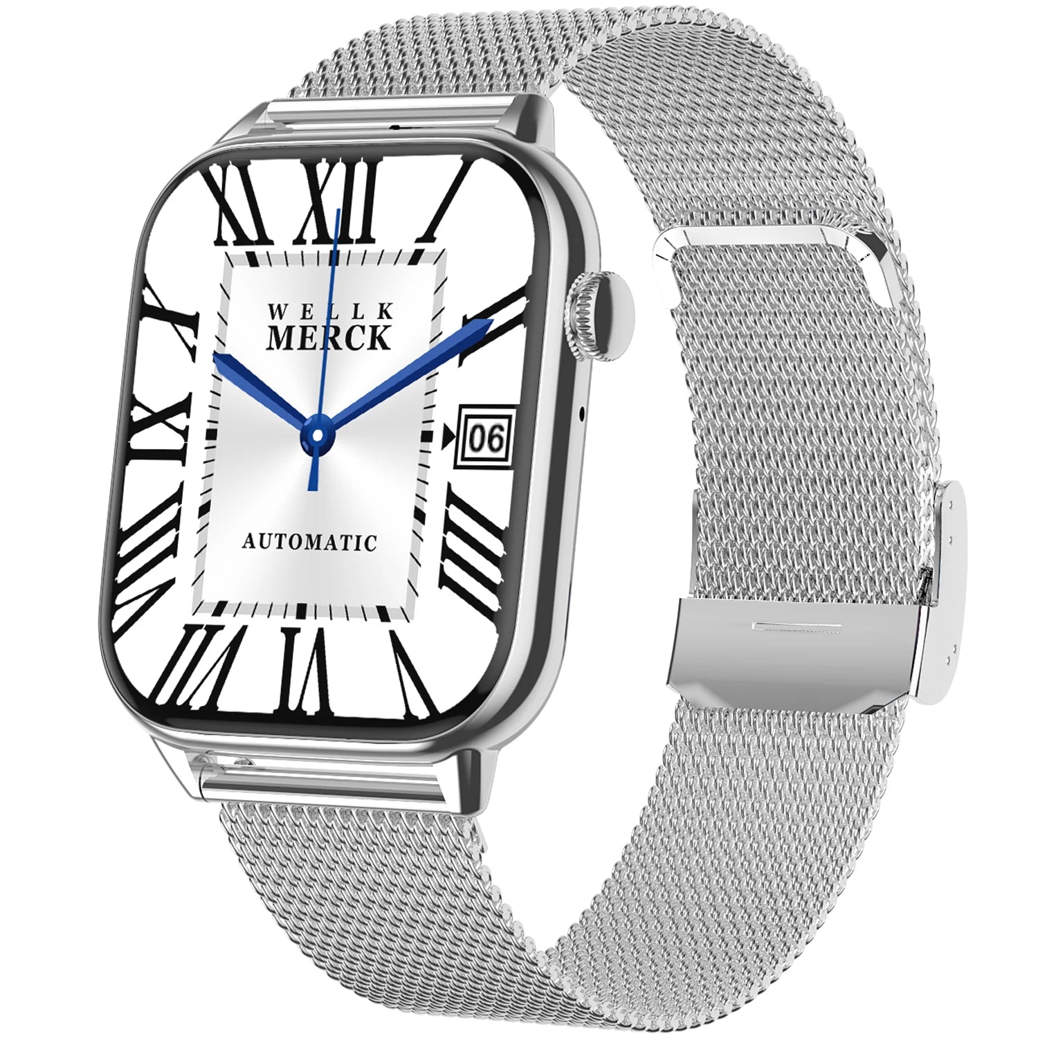 Smartwatch with a 1.9-inch HD screen, showcasing advanced fitness tracking.

