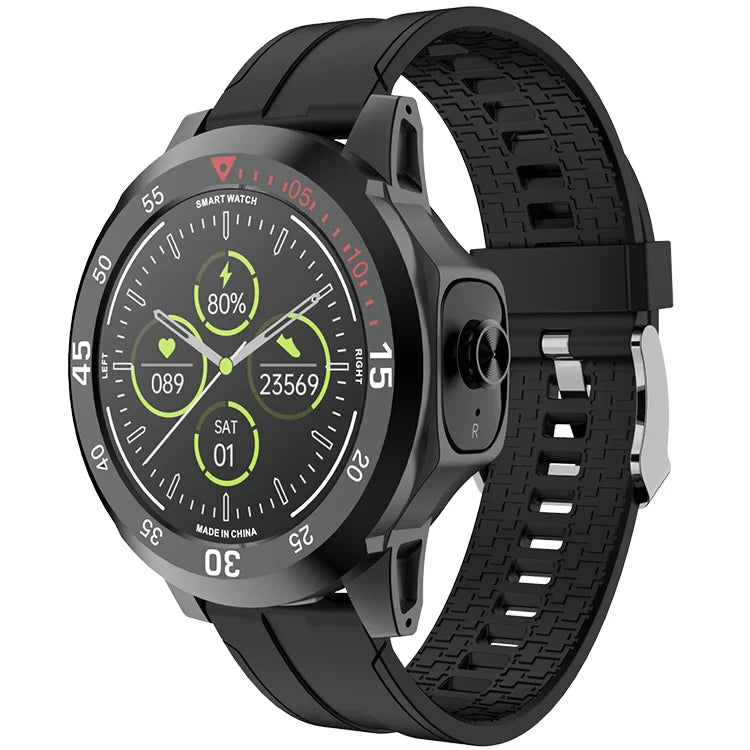 A modern smartwatch with built-in flash card support and advanced fitness tracking capabilities Valdus N15.

