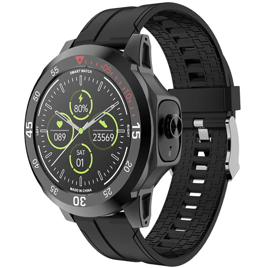 A modern smartwatch with built-in flash card support and advanced fitness tracking capabilities Valdus N15.

