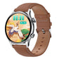 Smartwatch with a sleek design, IP68 waterproof, NFC-enabled, and advanced sport tracking features.

