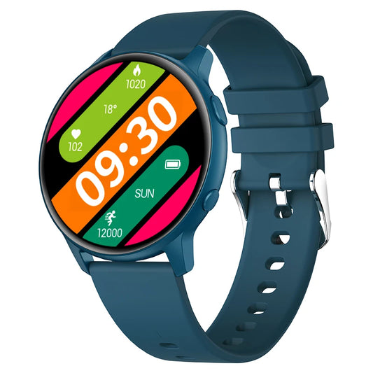 Vibrant pink smartwatch designed for girls with waterproof features and fitness tracking.

