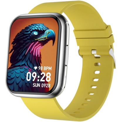 A stylish 1.8-inch smartwatch featuring a high-definition display and advanced tracking features.

