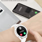 Valdus LC 304 women’s smartwatch featuring IP68 waterproofing, AI voice assistance, and an elegant design.
