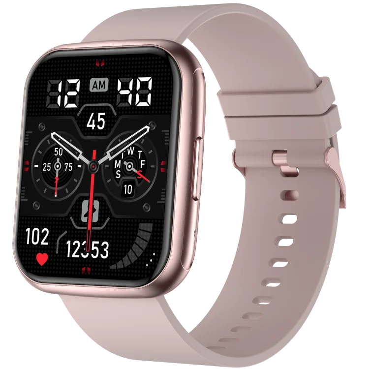 A stylish 1.8-inch smartwatch featuring a high-definition display and advanced tracking features.

