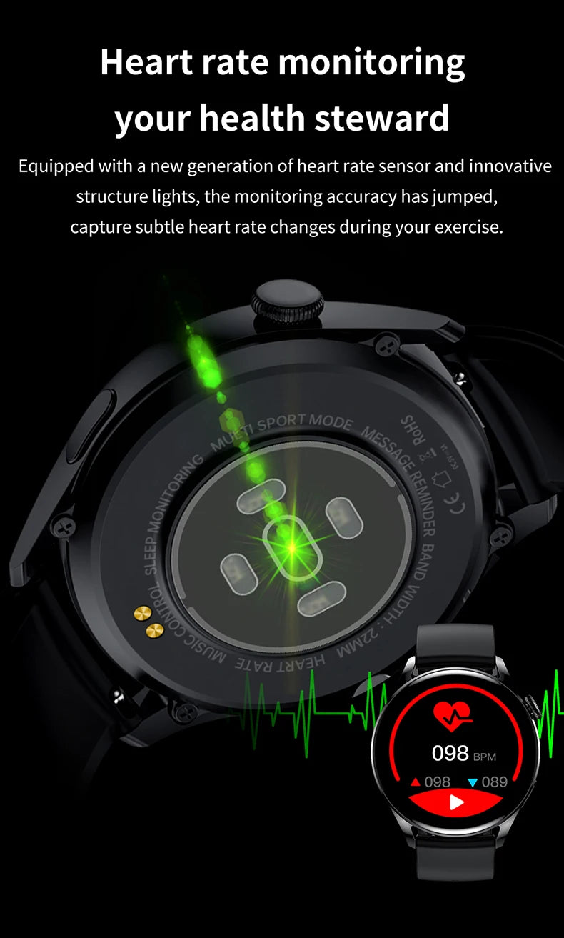 Valdus smartwatch with a 1.28-inch large screen, advanced fitness tracking, and durable design.

