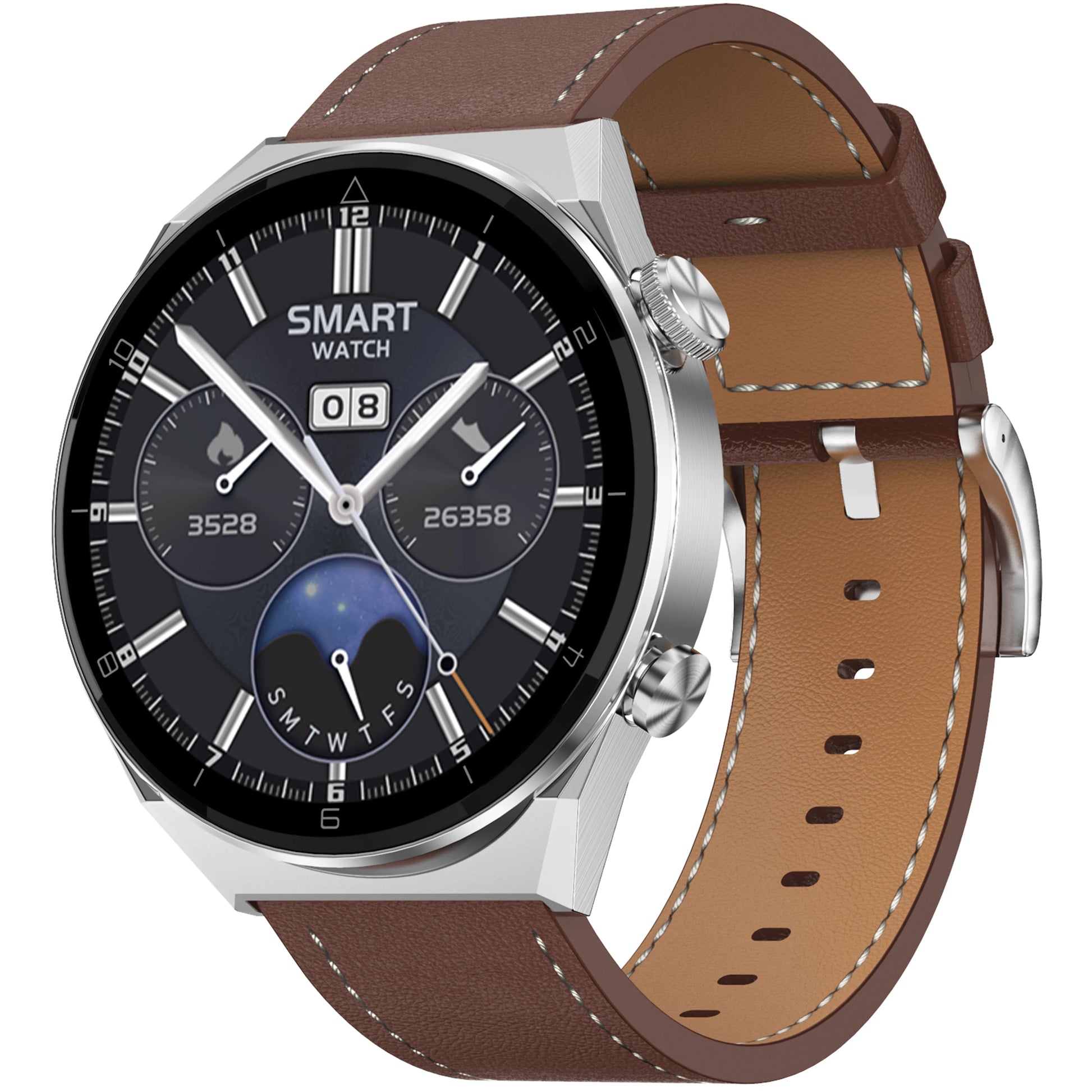 Valdus DT3 Pro Max smartwatch with Bluetooth calling and fitness tracking in a sleek, modern design.

