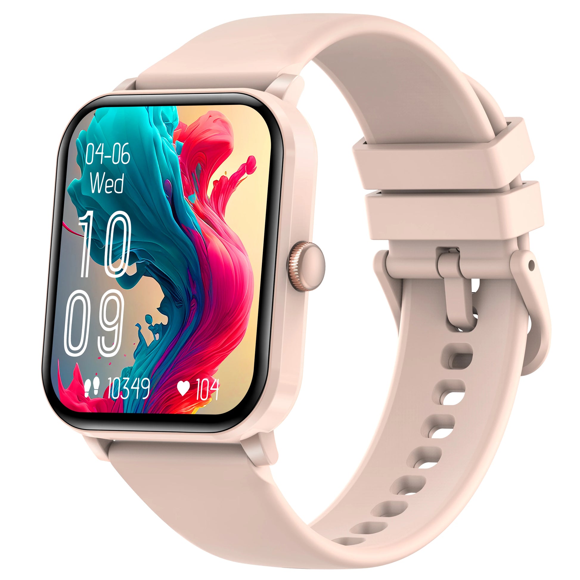 A sleek 1.85-inch smartwatch featuring an HD display and advanced tracking features.

