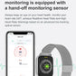 A stylish 1.9-inch smartwatch featuring Wearpro technology, NFC capabilities, and fitness tracking features. The DTX MAX