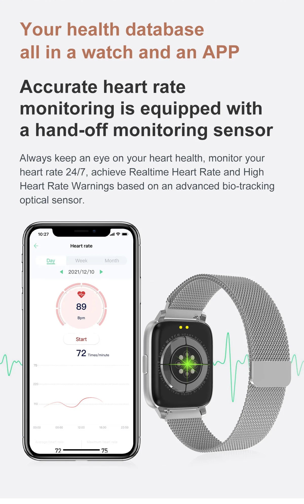 A stylish 1.9-inch smartwatch featuring Wearpro technology, NFC capabilities, and fitness tracking features. The DTX MAX