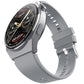 Smartwatch with a 1.52-inch color screen, NFC, and voice assistant capabilities.


