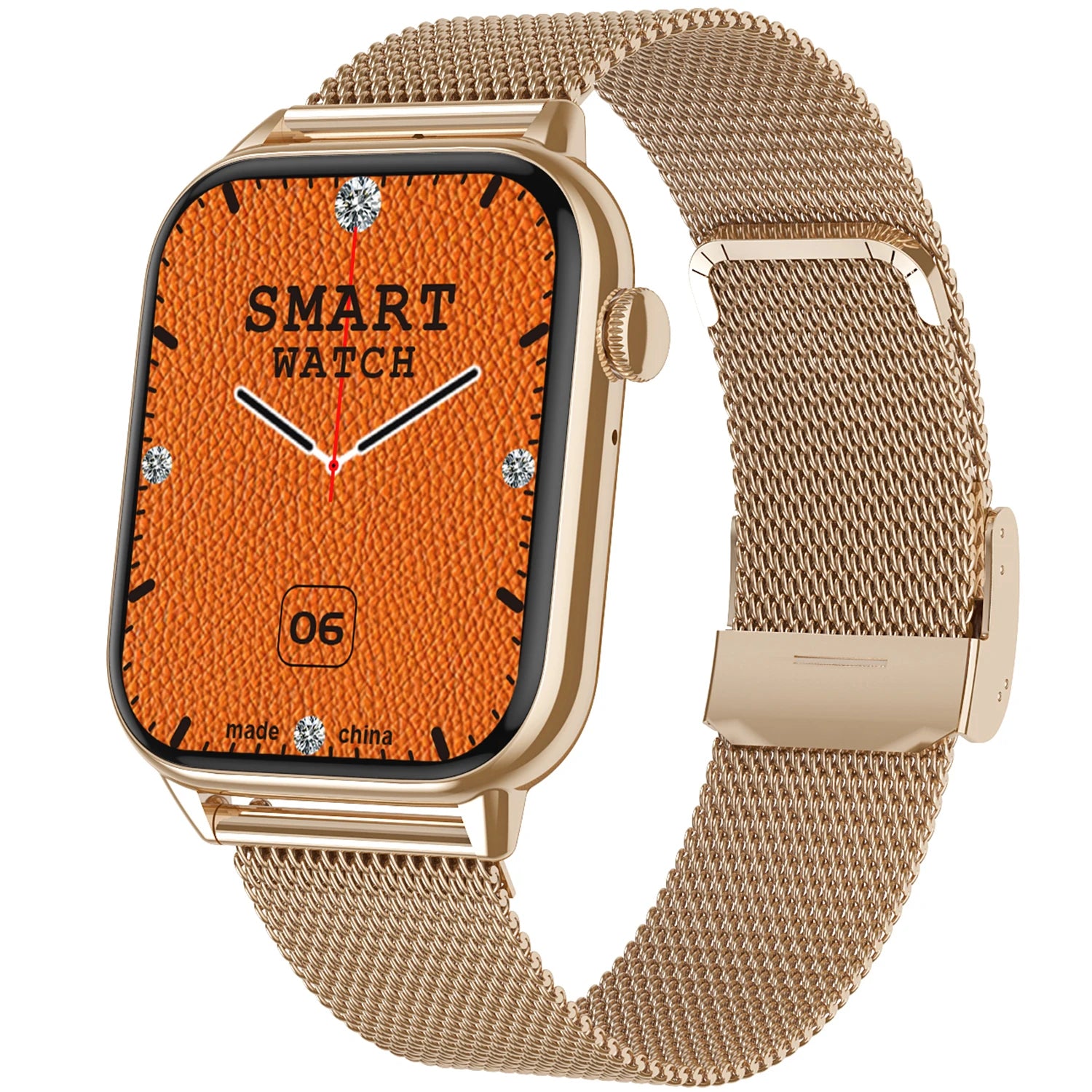 Smartwatch with a 1.9-inch HD screen, showcasing advanced fitness tracking.


