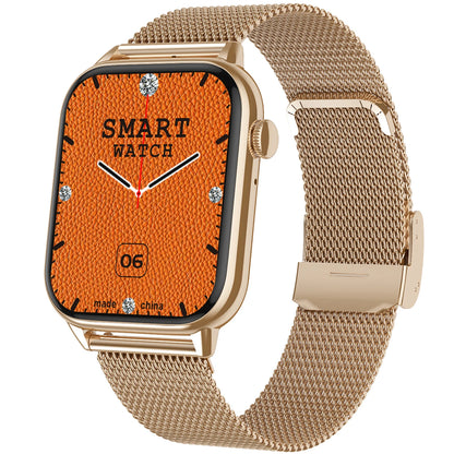 Smartwatch with a 1.9-inch HD screen, showcasing advanced fitness tracking.

