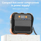 Compact Flashfish A101 Mini Power Station with 120W output, ideal for outdoor and emergency use