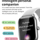 Valdus 1.9-inch thin and lightweight smartwatch with a stylish design and fitness tracking features.

