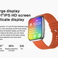 A stylish 1.8-inch smartwatch featuring a high-definition display and advanced tracking features.

