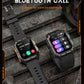 A rugged outdoor smartwatch featuring sport tracking and water resistance, perfect for adventures.


